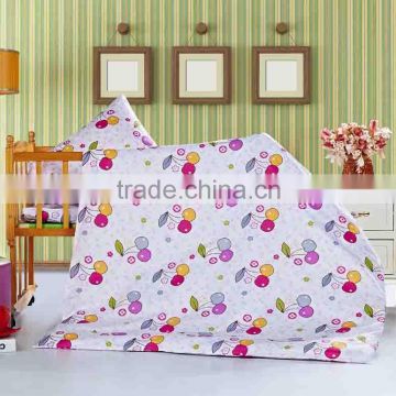 Trade Assurance hot sale 100%cotton pigment printed sweet apple design fabric for baby home textile flat sheet Russia market