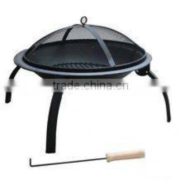 Portable Fire Pit with Black/Copper Finish PFP- 314