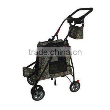 colored pet stroller