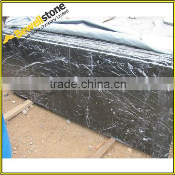 Chinese Nero Marquina Black Marble With White Veins