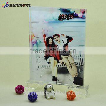 Sunmeta directly sublimation decoration photo crystal, crystal for christmas gifts