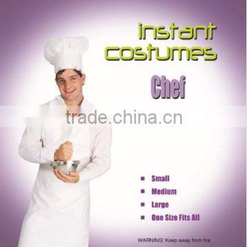 Halloween party funny chef style uniform dress instant costume