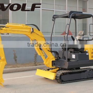 China gold supplier 2ton mini excavator for sale with cheap price