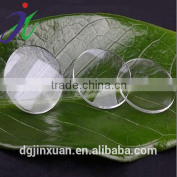 Optical acrylic Diameter 35mm biconvex aspheric lens for 3D glasses
