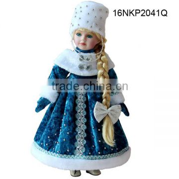 New snow maid wholesale russian ceramic porcelain doll
