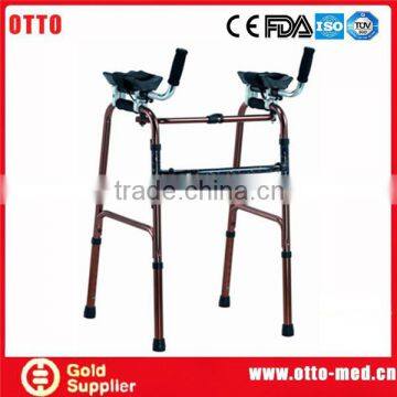 Elderly Folding orthopedic walker with Elbow Holder