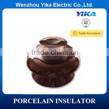 Wen Zhou Yika 11 KV Pin Porcelain Insulators Disc Insulator 120Kn