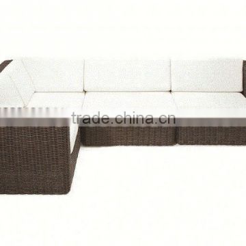 pe wicker sofa sectional outdoor rattan furniture