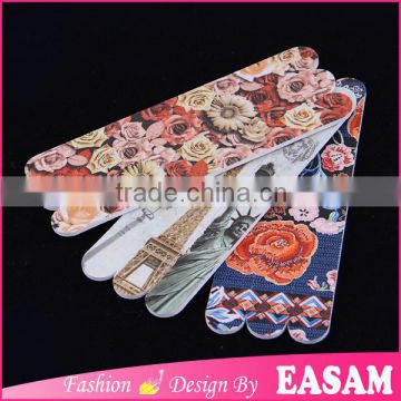 Personalized printing colorful nail file with gift 150/150 factory stock