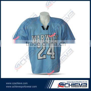 Dye Sublimation Team Lacrosse Reversible Jerseys uniform