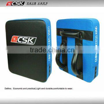 Synthetic leather cover kick boxing kicking pad