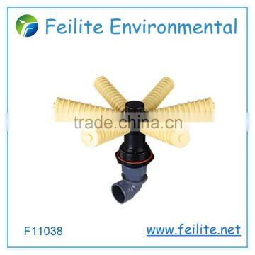 Feilite F11038 six claw side-mounted bottom distributor for plastic water strainer