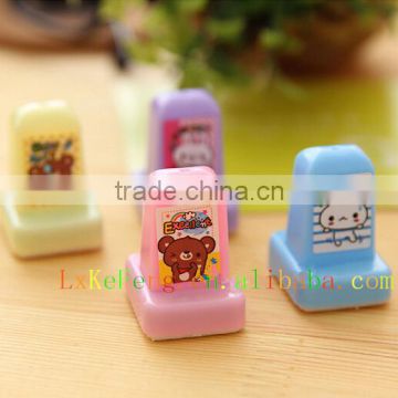 kids toy cute rubber stamp