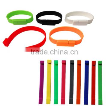 factory directly sell cheap custom silicone usb bracelet, bracelet usb flash drives bulk cheap, silicone usb wristband