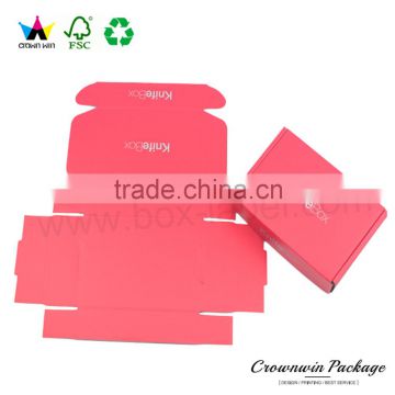 custom printed foldable corrugated cardboard paper boxes packaging