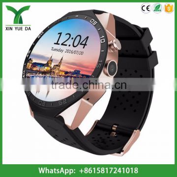 kw88 smart watch 3g gps mobile phone watches with wifi