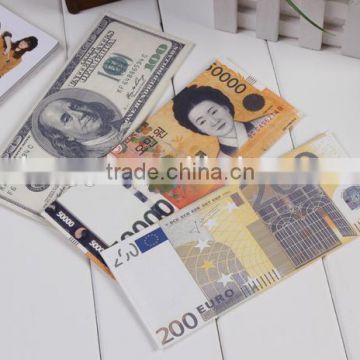 Currency money wallet men women purse