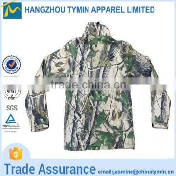 Breathable camping polyester winter mens military jacket