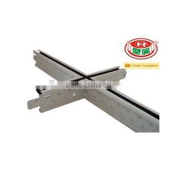 Galvanized steel painted white high 32h ceiling t-grid with alloy