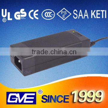 GVE brand ROsh CCC dual voltage 12v 6a power supply with 3 years warranty for POS