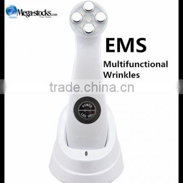 Mesotherapy LED RF EMS 5 in 1 colors Skin Rejuvenation Anti-aging face Device