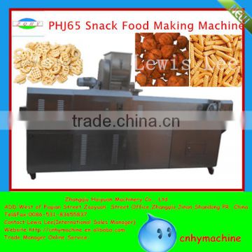 Jinan 100-150kg/h puffed snack machine ,snack food puffing machine