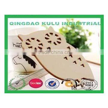 decoration wooden coaster, wooden animal-shaped holder