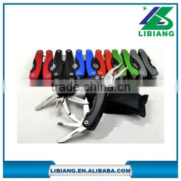 Multi use mini folding pliers