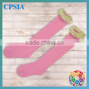 Newest Plain Colour Baby Socks 100% Cotton High Quality Baby Custom Socks