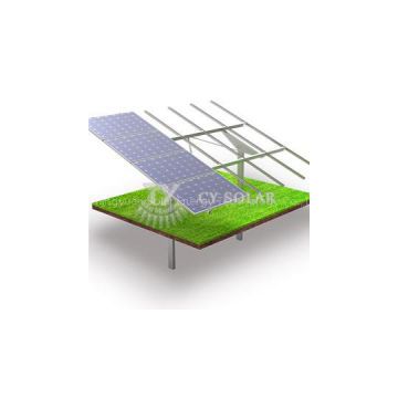 Plug-in Ground Solar Mounting System