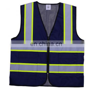 high quality 3m class 2 blue man safety vest