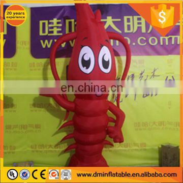 Giant Advertising Inflatable Shrimp Cartoon, Inflatable Lobster, Inflatable Crawfish