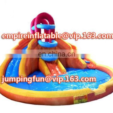 Made in China cheap inflatable water slide medium size slide ID-SLM054