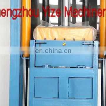 Waste paper hydraulic press machine clothes and textile compress baler machine for grass