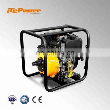 6 inch 4hp agricultural irrigation diesel water pump with electric start for sale