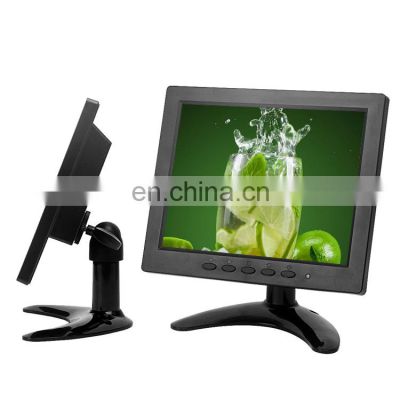 OEM Small Size 8inch 12V IPS lcd monitor with  touchscreen 1024*768