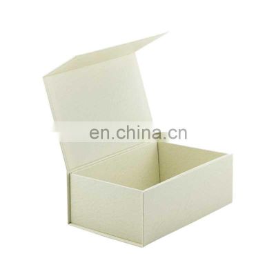 Luxury cardboard rigid paper magnetic giftbox packaging gift box