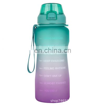 Supplies BPA Free Motivational Outdoor Sublimation Logo 2021 Clear Sports Water Bottle