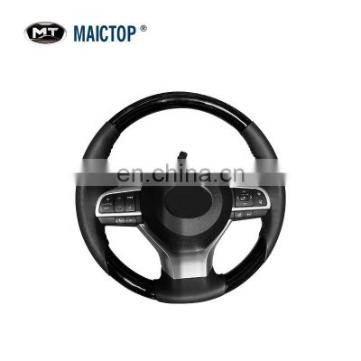 Maictop Car Steering Wheel for Lexus LX570  2008-2015 Upgrade to 2018