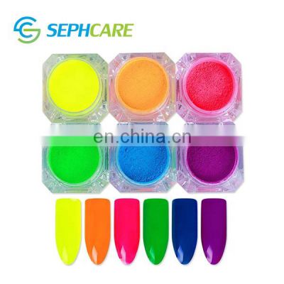 Sephcare Custom Private Label loose matte neon powder cosmetics eyeshadow nail pigments
