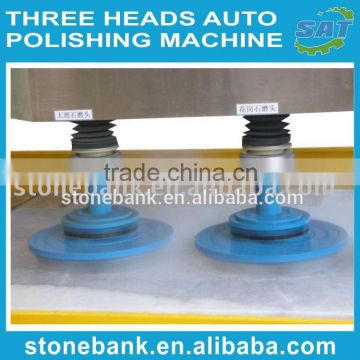 Three heads auto polish machine