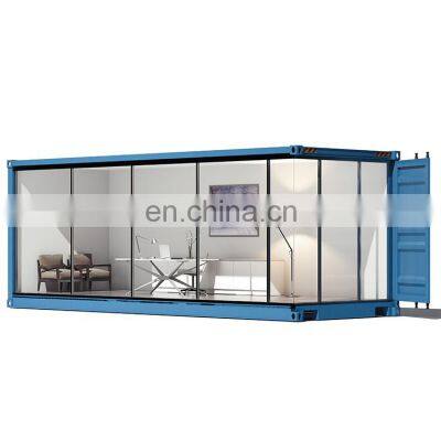 High intensity container chassis modular homes Quality Mobile Cafe For Good low flat packed two bedroom house