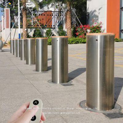 UPARK Reliable Factory Anti-theft Automatic Bollards Against Violent Vehicle Impacts 219*600 Customized Electric Bollard