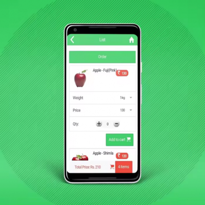 Online Fruits & Vegetables ordering and Delivery App Solution