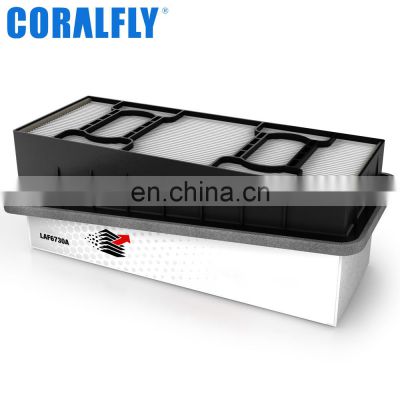 Truck Air Filter Spare Parts for Excavator LAF6730A  PA32003  P637454  P621730 Air filter China factory