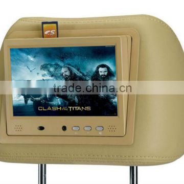 9 inch lcd headrest small video display screen network tv box taxi advertising panel car wifi system
