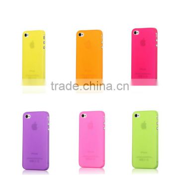 for iphone4/4s candy color hard case, mobile phone accessory