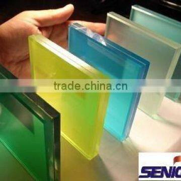 colored laminated glass