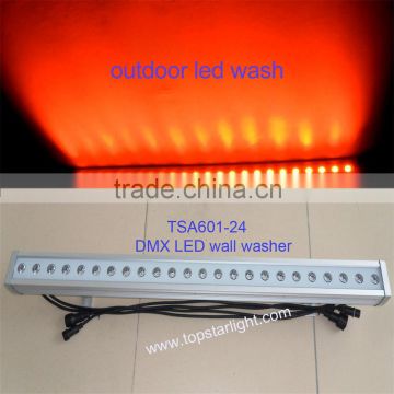 2016 Christmas Promotion High Power Waterproof Ip65 24pcs*3w Led Wall Washer Light