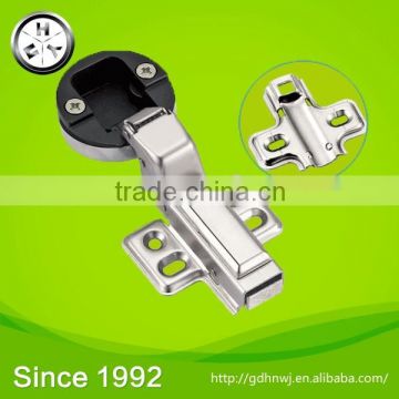 With good after sale service 35mm hydraulic soft closing clip on inset cabinet glass door hinge